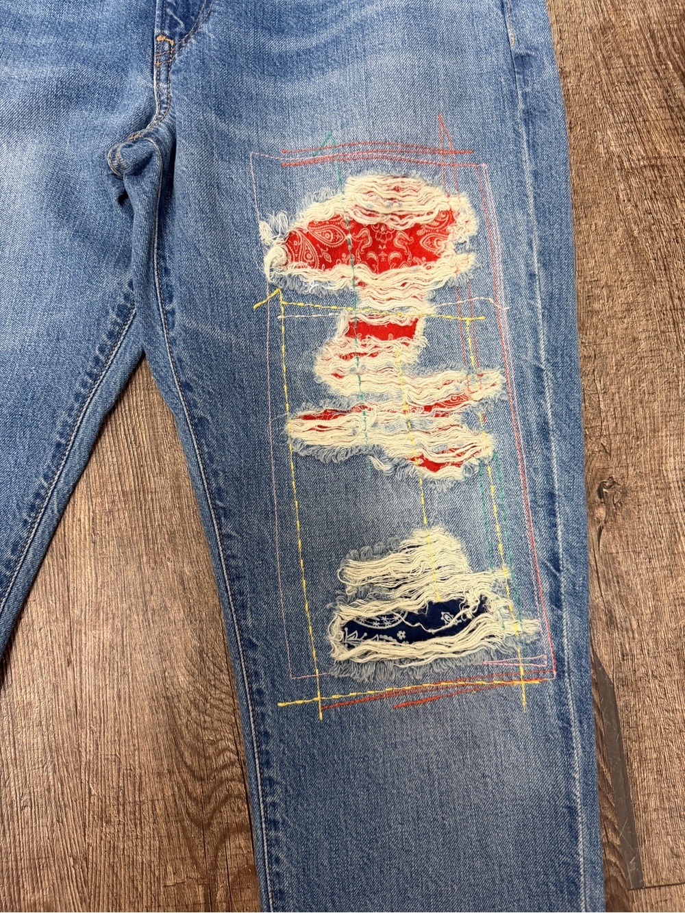 Polo Ralph Lauren patchwork pants - Picture 2 of 8